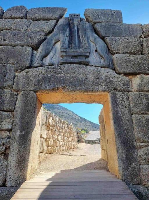 Sunny House At Ancient Mycenae, Close To Nafplio! Mykines Luaran gambar